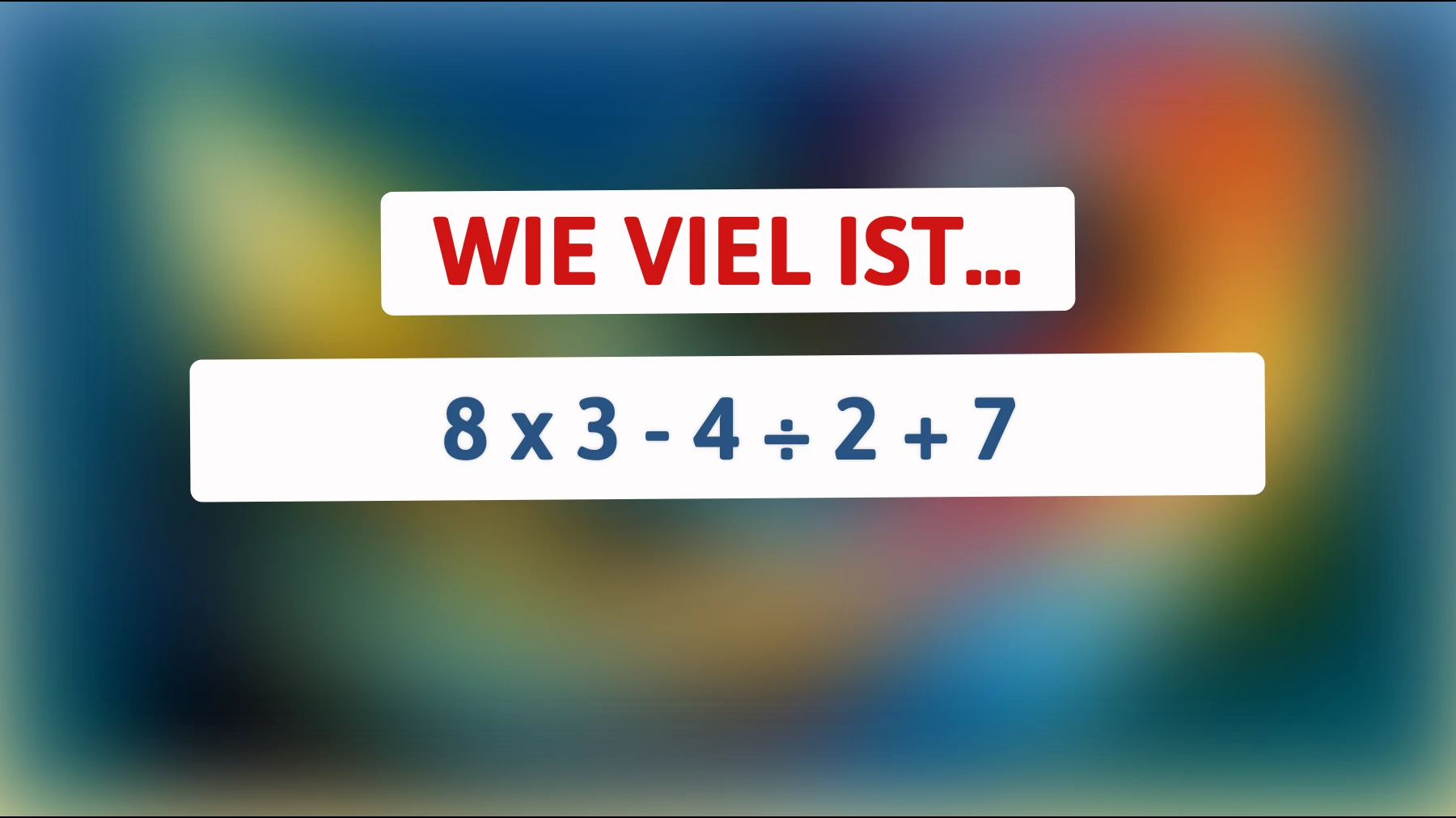 Bist du schlau genug, um diese mathematische Herausforderung zu meistern? Finde die Lösung und teste deine Genialität!"