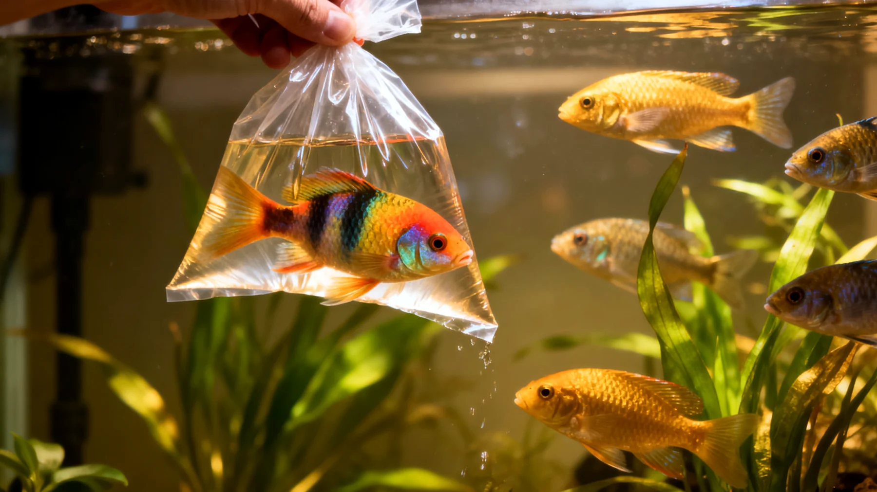 Fische benötigen nach der Kastration keine besondere Betreuung, da Zierfische in Heimaquarien nicht kastriert werden. Stattdessen ist die erfolgreiche Eingewöhnung neuer Fische ins Aquarium entscheidend, um Stress zu minimieren und die Integration in die bestehende Gemeinschaft zu fördern."