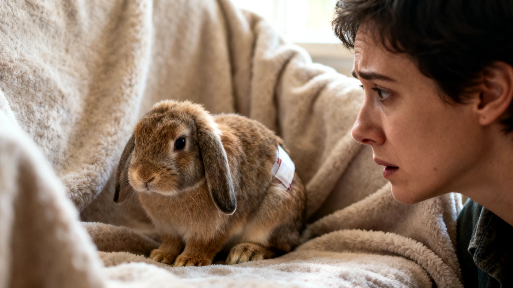 Kaninchen zeigen nach tierärztlichen Eingriffen oft Stress und Schmerzsymptome, die für Besitzer schwer zu erkennen sind, da Kaninchen als Beutetiere Schmerzen instinktiv verbergen. Zudem benötigen sie besondere post-operative Betreuung hinsichtlich Futteraufnahme und Wundpflege."