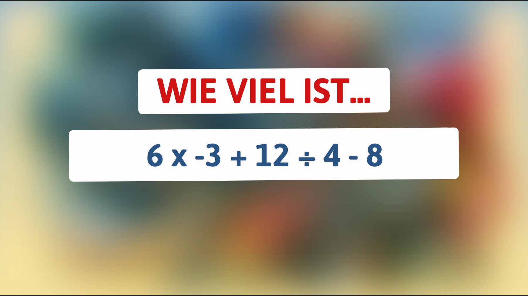 Nur 1 von 10 kann dieses anspruchsvolle Mathe-Rätsel lösen: Schaffst du es?"
