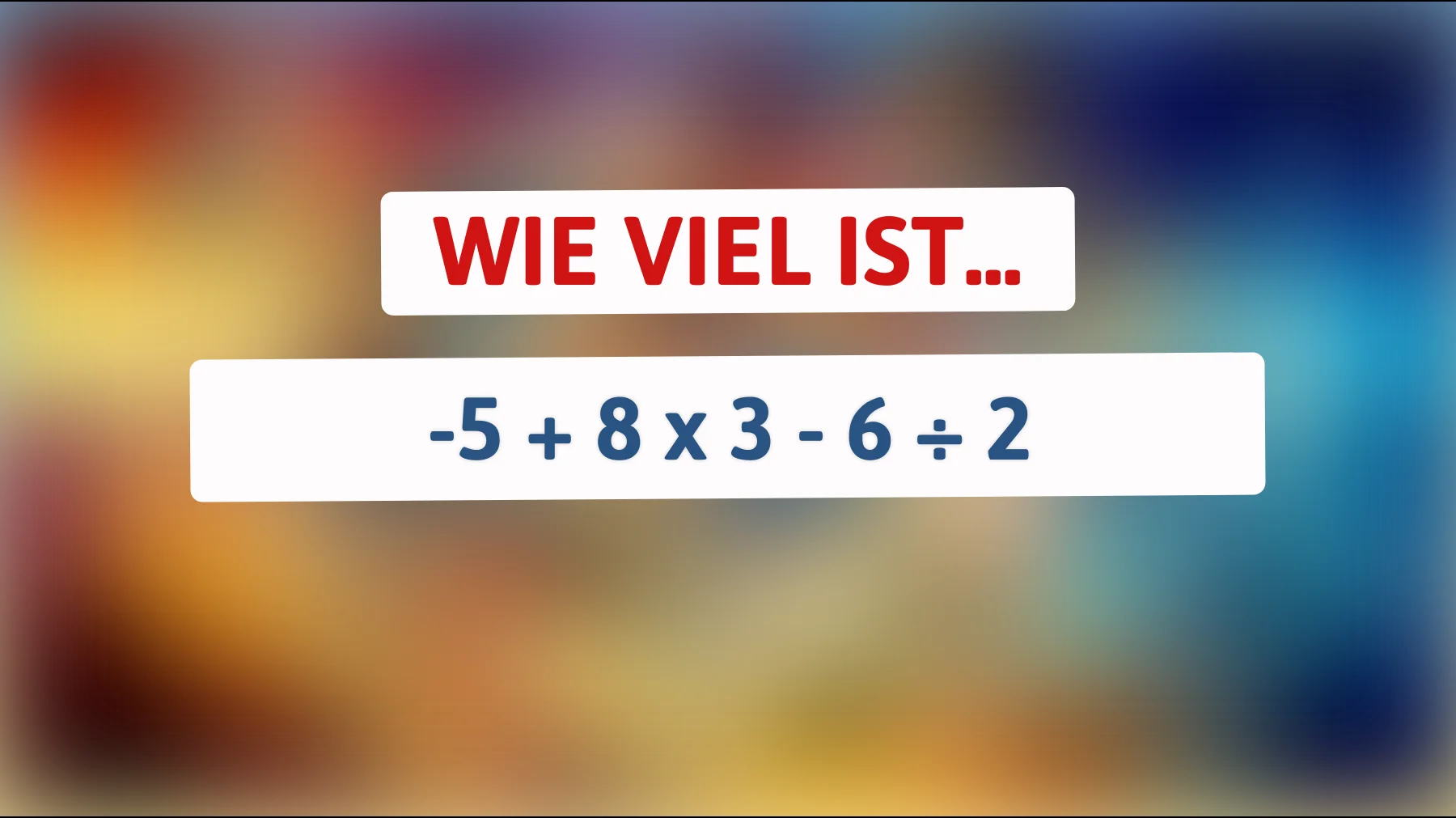 Nur für Genies: Knackst du dieses mathematische Rätsel, das selbst die Klügsten unter uns ins Schwitzen bringt?"