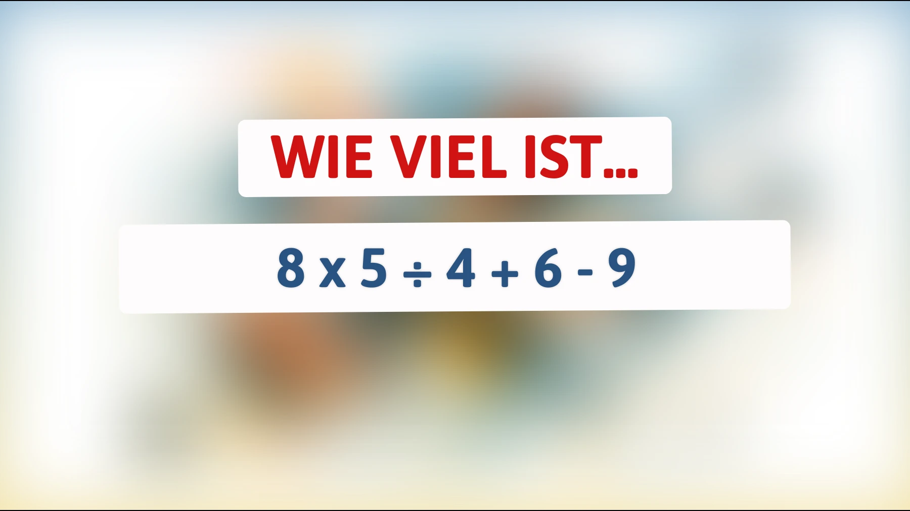 Nur wahre Genies können dieses mathematische Rätsel in Sekunden lösen – Bist du einer von ihnen?"