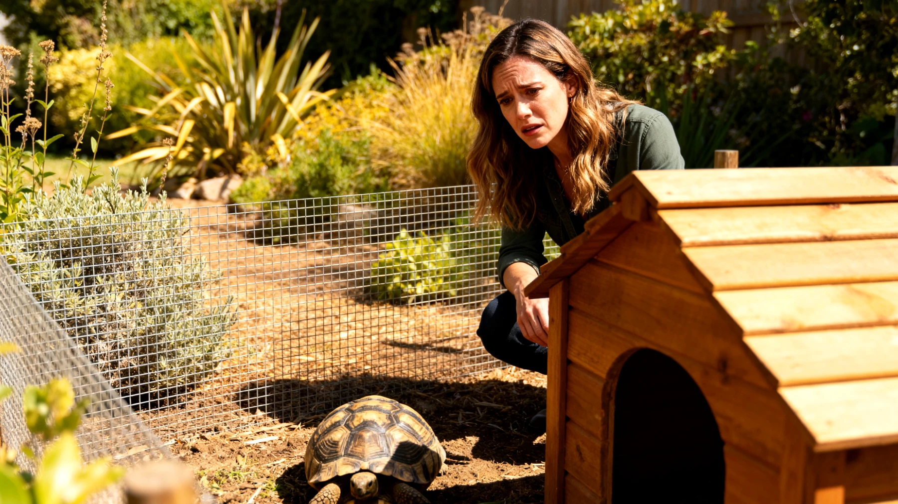 Schildkröten benötigen im Garten einen sicheren, artgerechten Lebensraum mit ausreichend Sonnenlicht, Schattenplätzen, geeigneten Pflanzen und Schutz vor Fressfeinden, wobei viele Halter Schwierigkeiten haben, die richtige Balance zwischen Freiheit und Sicherheit zu schaffen"