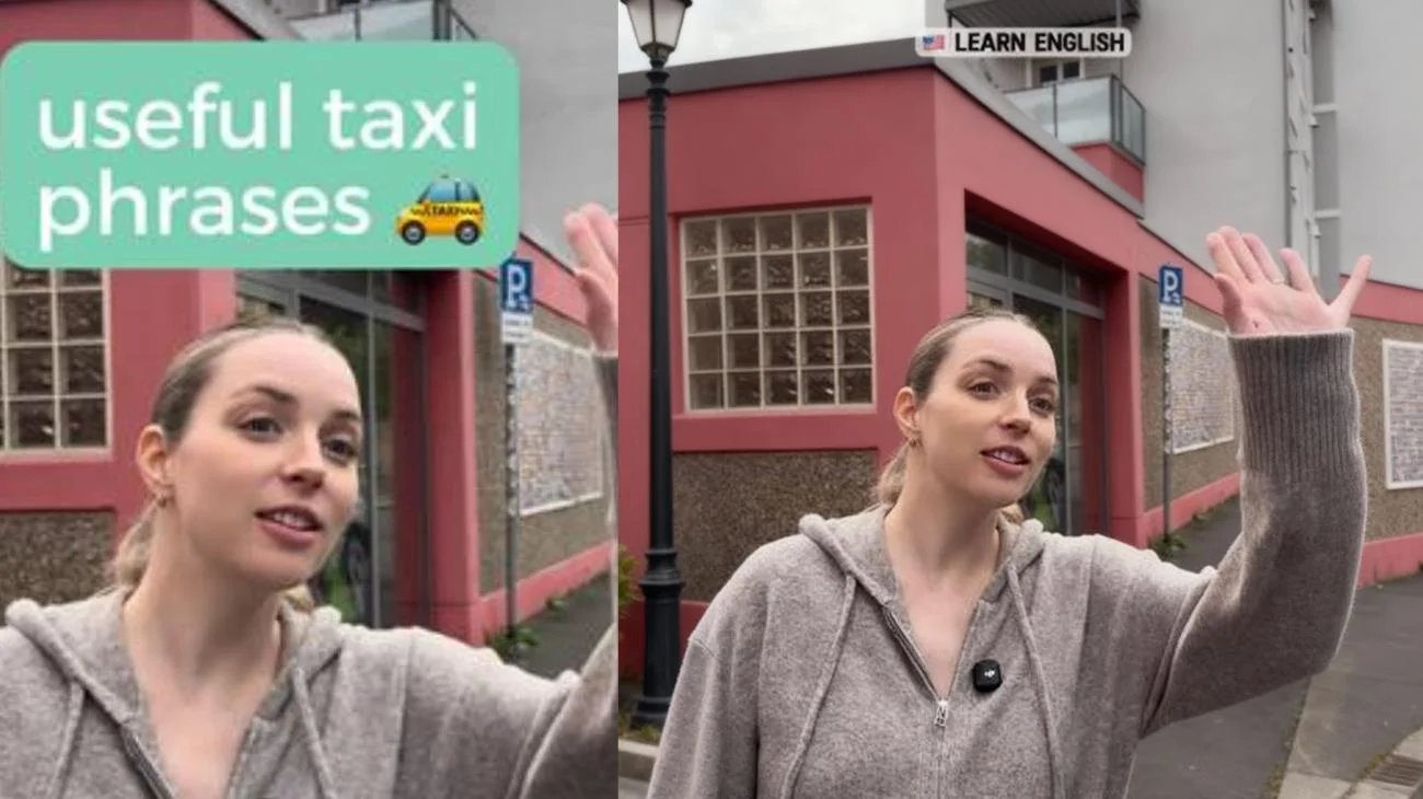 Nützliche Phrasen, wenn du ein Taxi nimmst 🚕 ▫️to hail a taxi = ein Taxi herbeiwinken 🙋 ▫️"Können Sie mich zu...bringen?" ▫️"Können Sie mich bei...absetzen?" ▫️"Ich bin auf dem Weg zu..." ▫️"Danke für die Fahrt!" #english #englishteacher #learnenglish #englishlanguage #englishvocabulary"