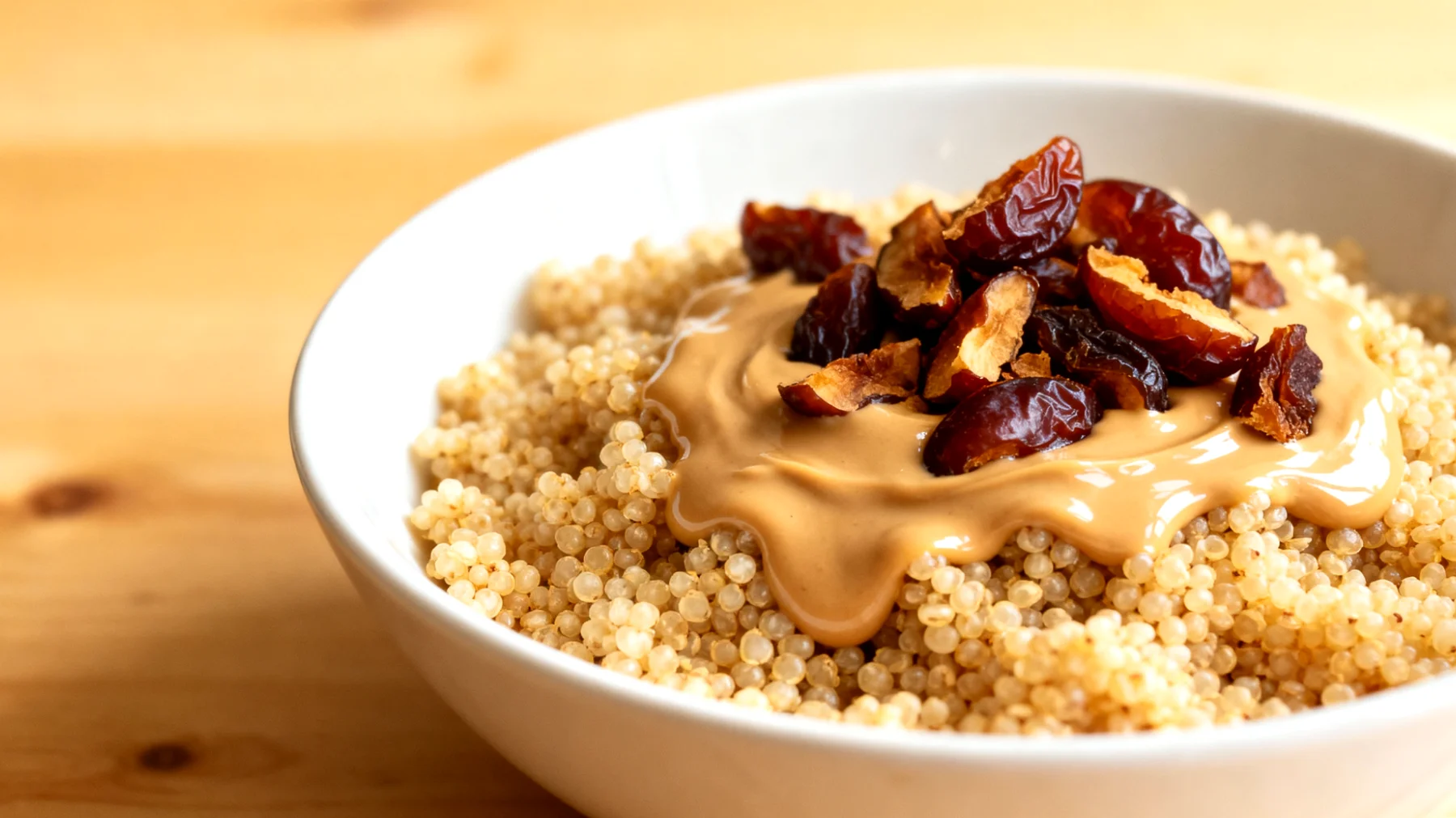 Amaranth-Pops mit Tahini und Datteln"