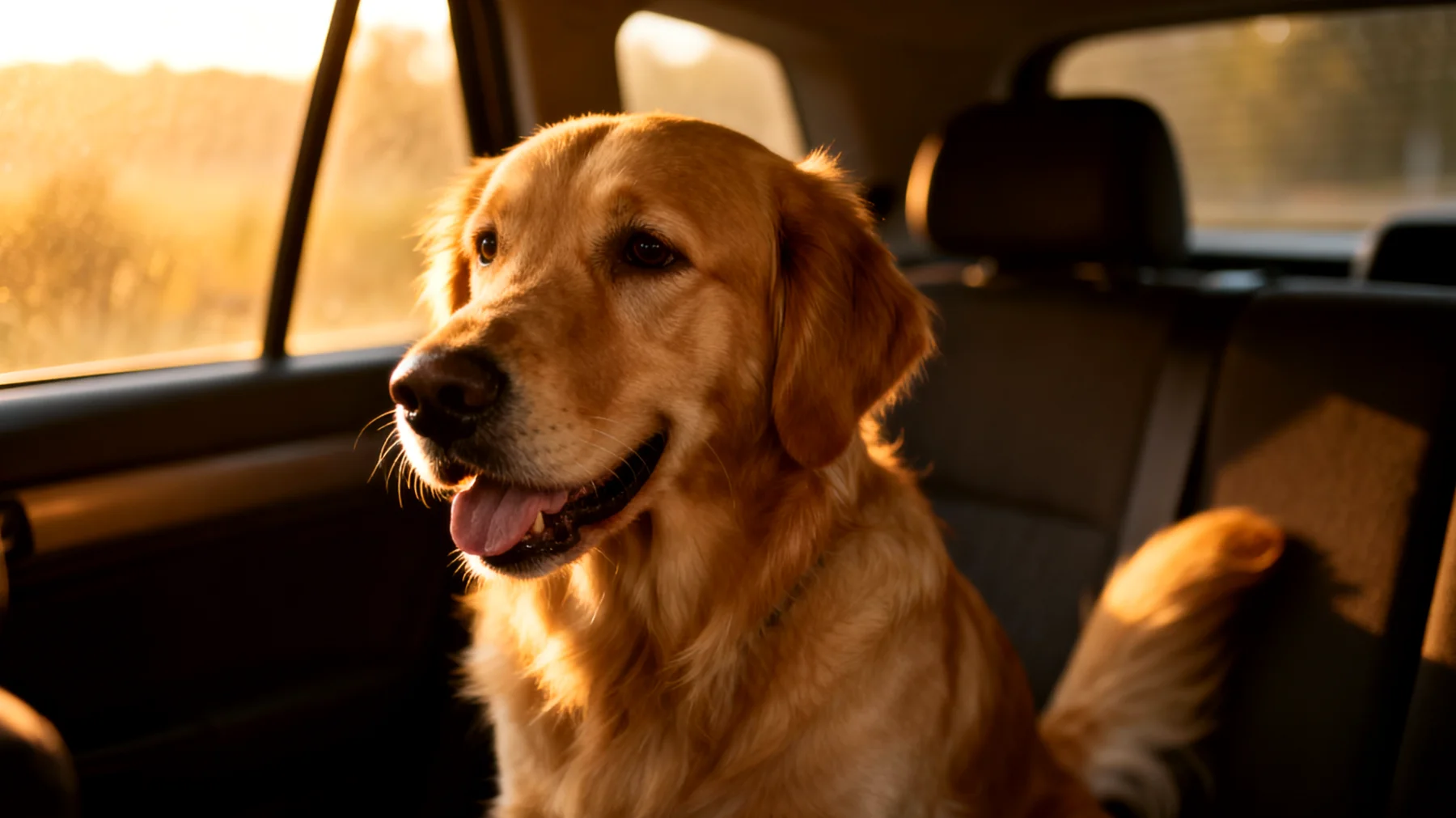Hunde zeigen während Reisen häufig Stresssymptome, Unruhe oder unerwünschtes Verhalten wie Bellen, Winseln oder Zerstörungsdrang, was das Reisen für Halter und Tier zur Herausforderung macht"
