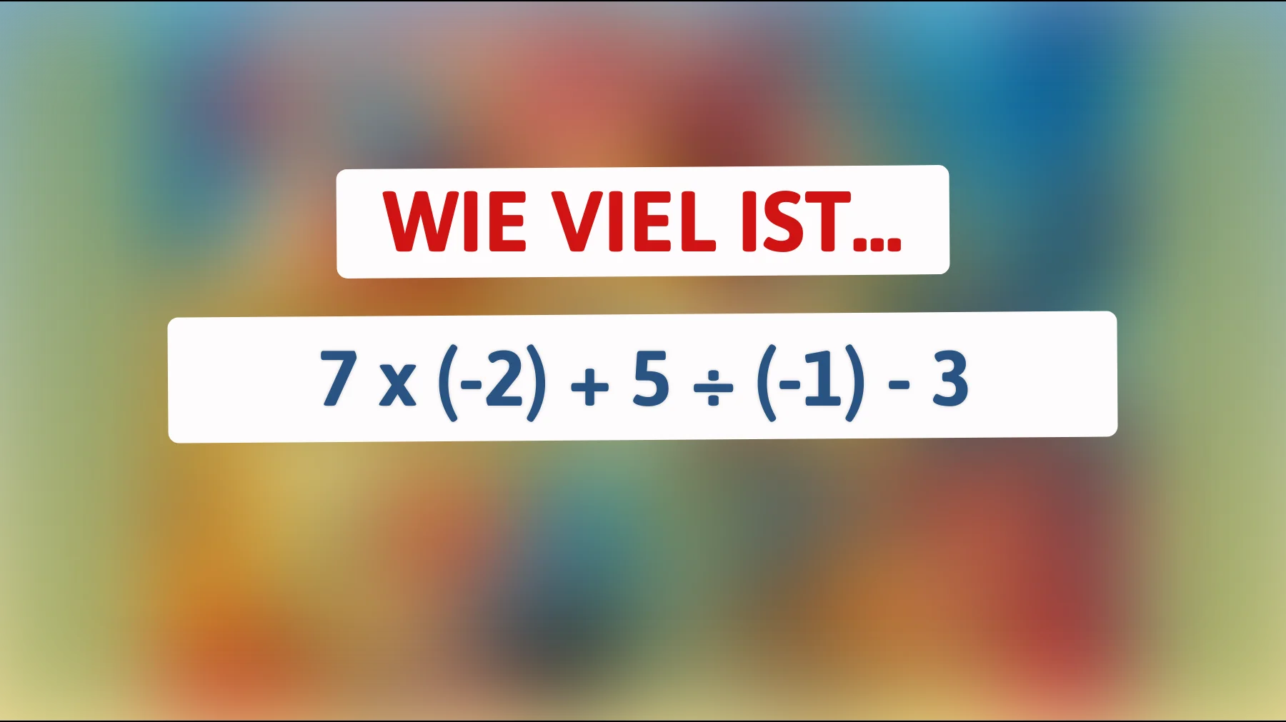 Nur 1% der Genies können diese knifflige Mathematikaufgabe sofort lösen – gehörst du dazu?"
