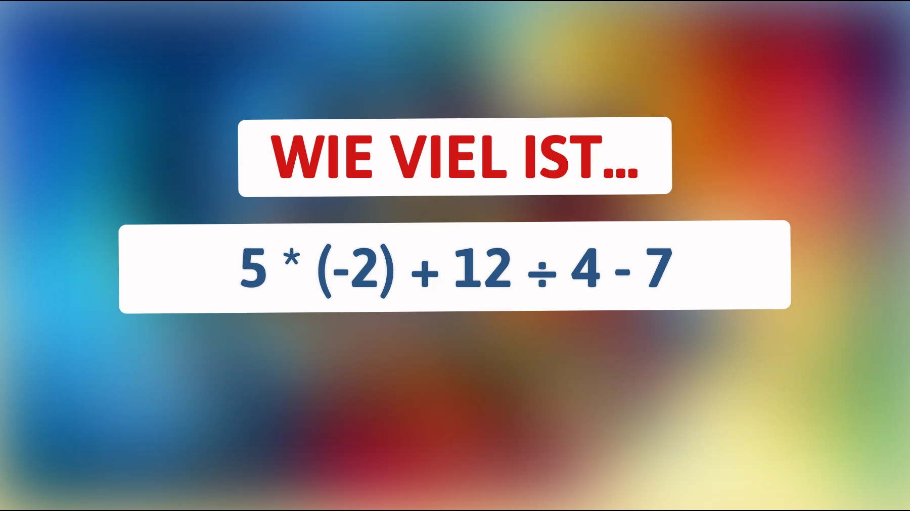 Nur 1% der Menschen können dieses Mathe-Rätsel knacken! Gehörst du dazu?"
