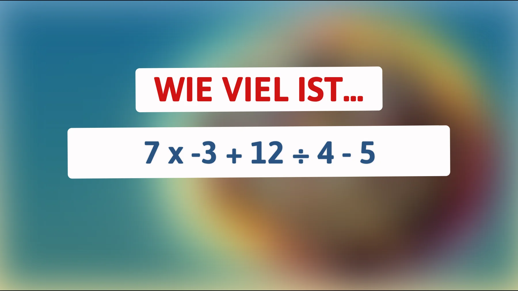 Nur 1% können es lösen: Wagen Sie sich an dieses Knobel-Rätsel, das Ihr Gehirn herausfordert!"